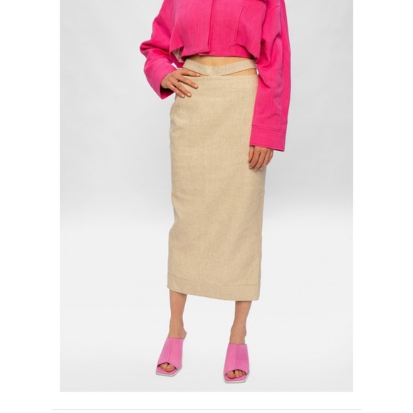 Jacquemus Carino Leather Nubuck Mules NIB - Picture 6 of 8